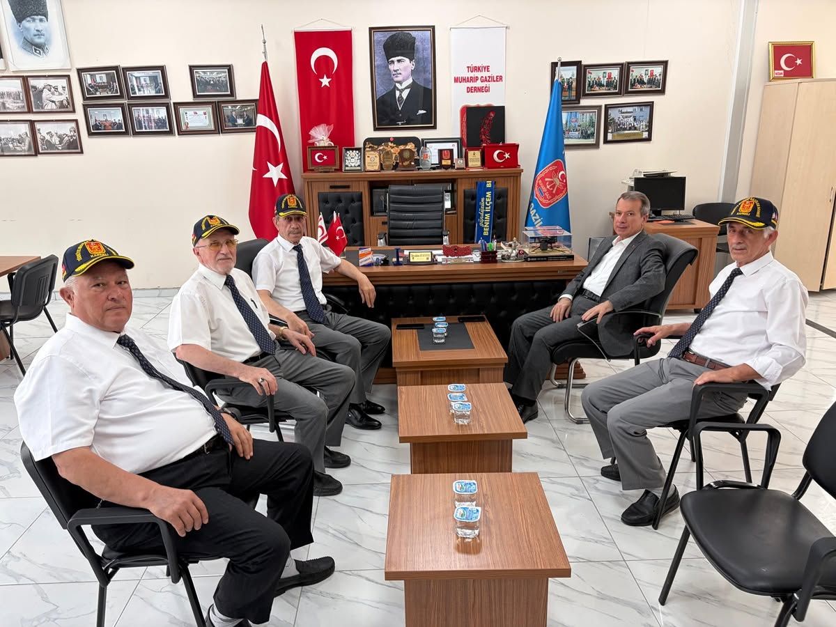 Kaymakam Gürdal’dan gazilere ziyaret