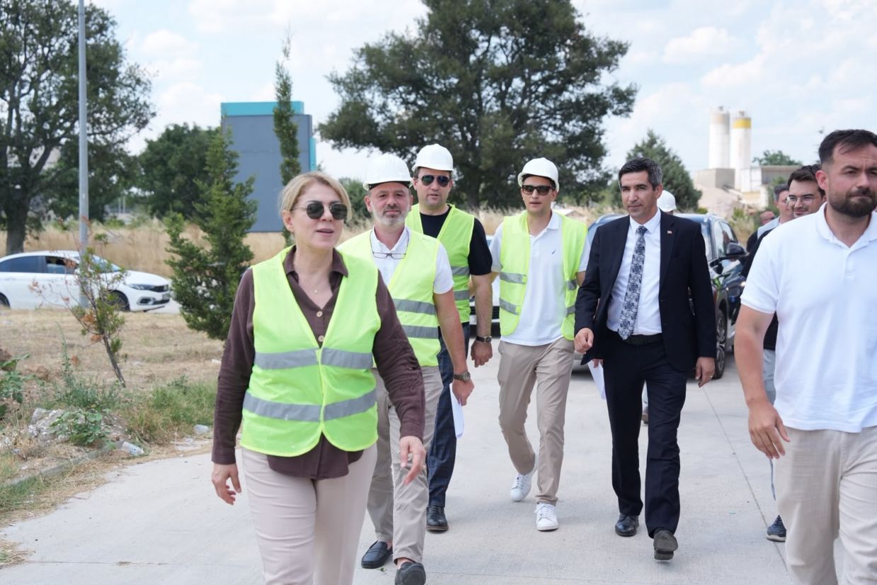 Kırklareli OSB Meslek Yüksekokulu inşaatını incelediler