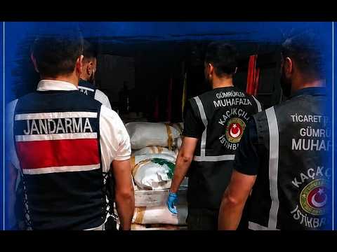 Dev operasyonda 3 ton uyuşturucu ele geçirildi