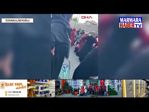 Pazarcı kadını başından yaraladı