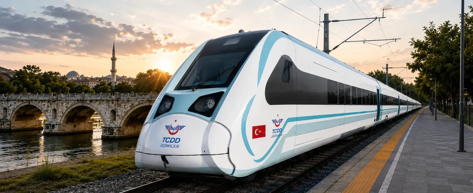 Milli elektrikli trenlerin yeni rotası Edirne