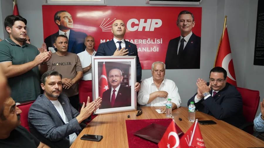 Marmaraereğlisi İlçe Başkanlığı’nda devir teslim