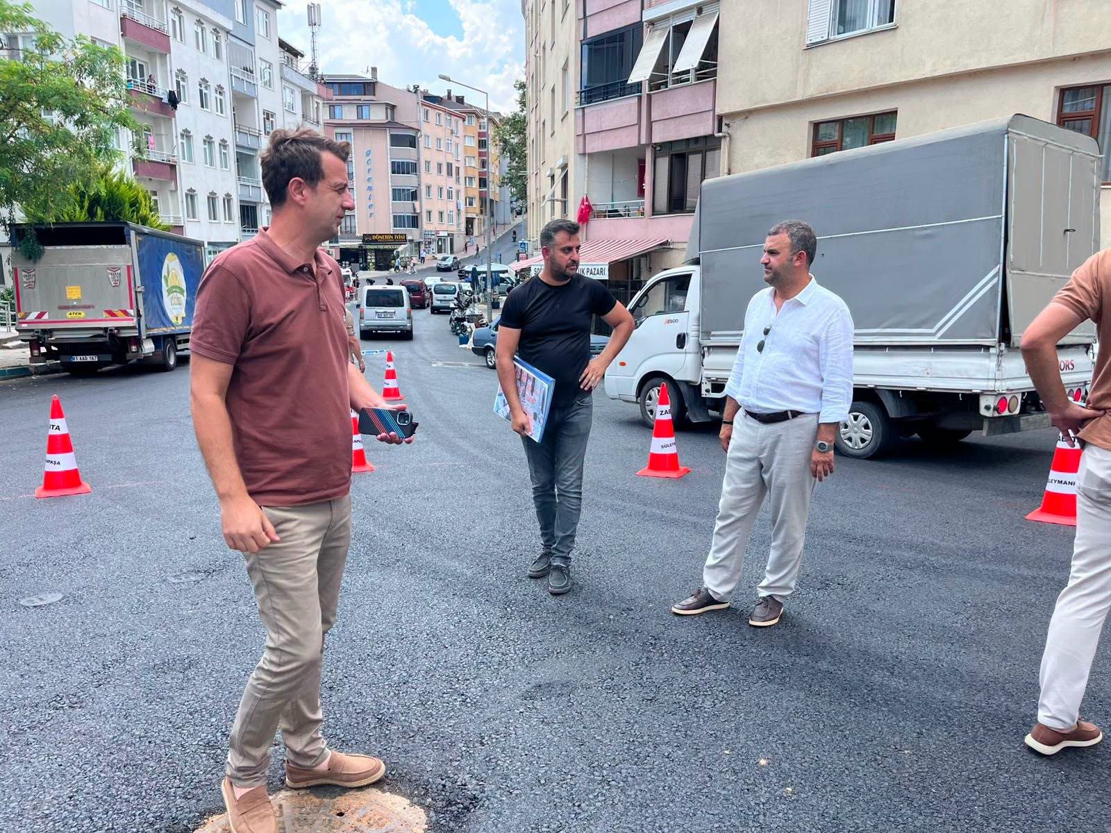 Çiftlikönü’nde yollar yenileniyor