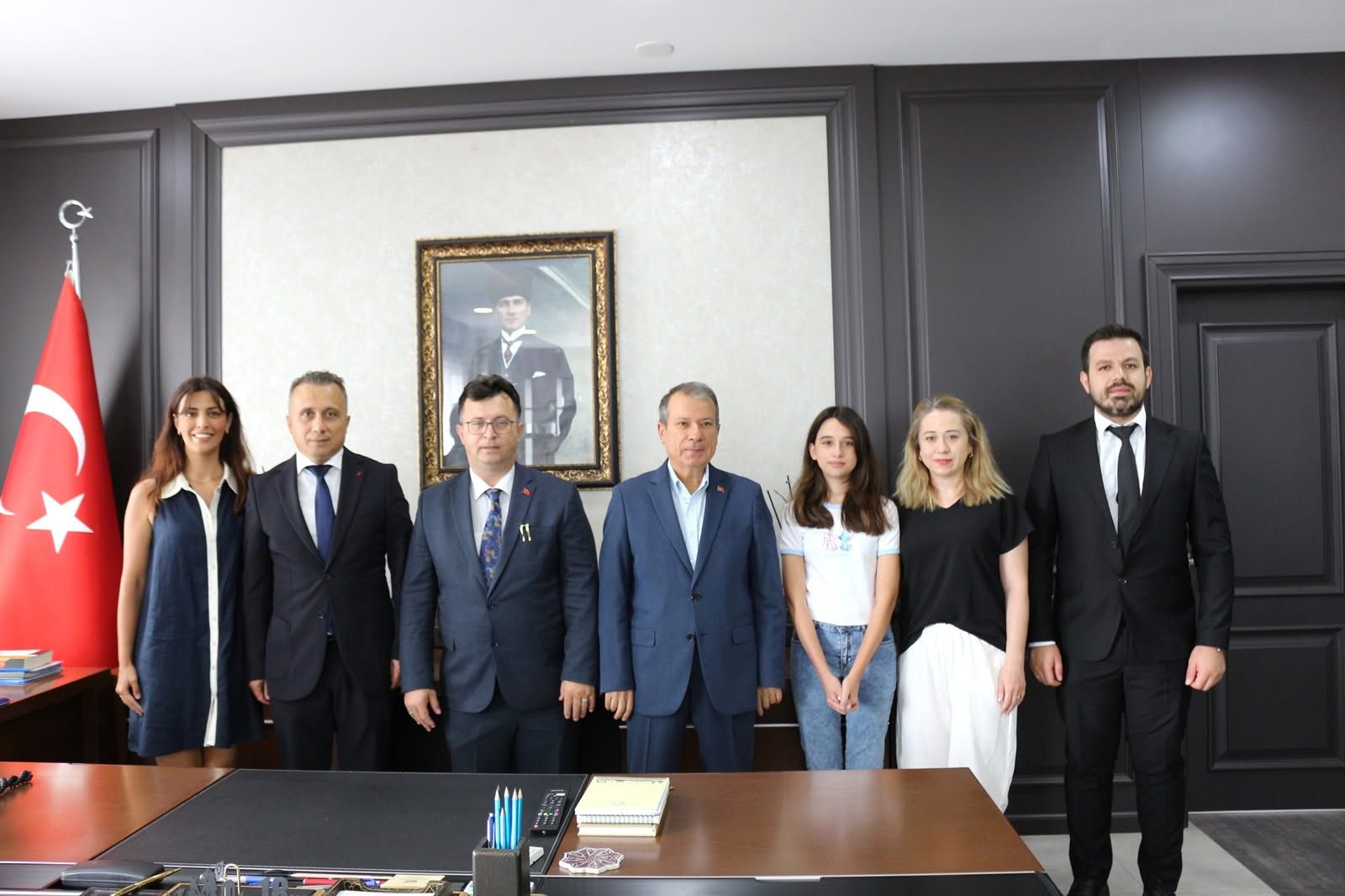 Kaymakam Gürdal, LGS şampiyonunu ağırladı
