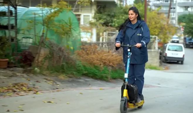 Skuterler ile yaklaşık 89,6 milyon gönderi sahiplerine ulaştırıldı