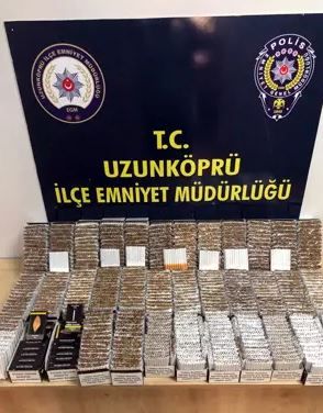 10 bin 40 kaçak sigara ele geçirildi