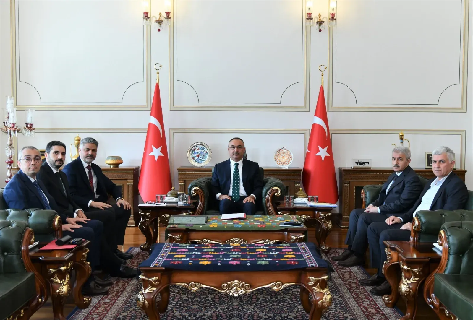 Vali Soytürk, Vakıflar 1. Bölge Müdürü Güner’i ağırladı