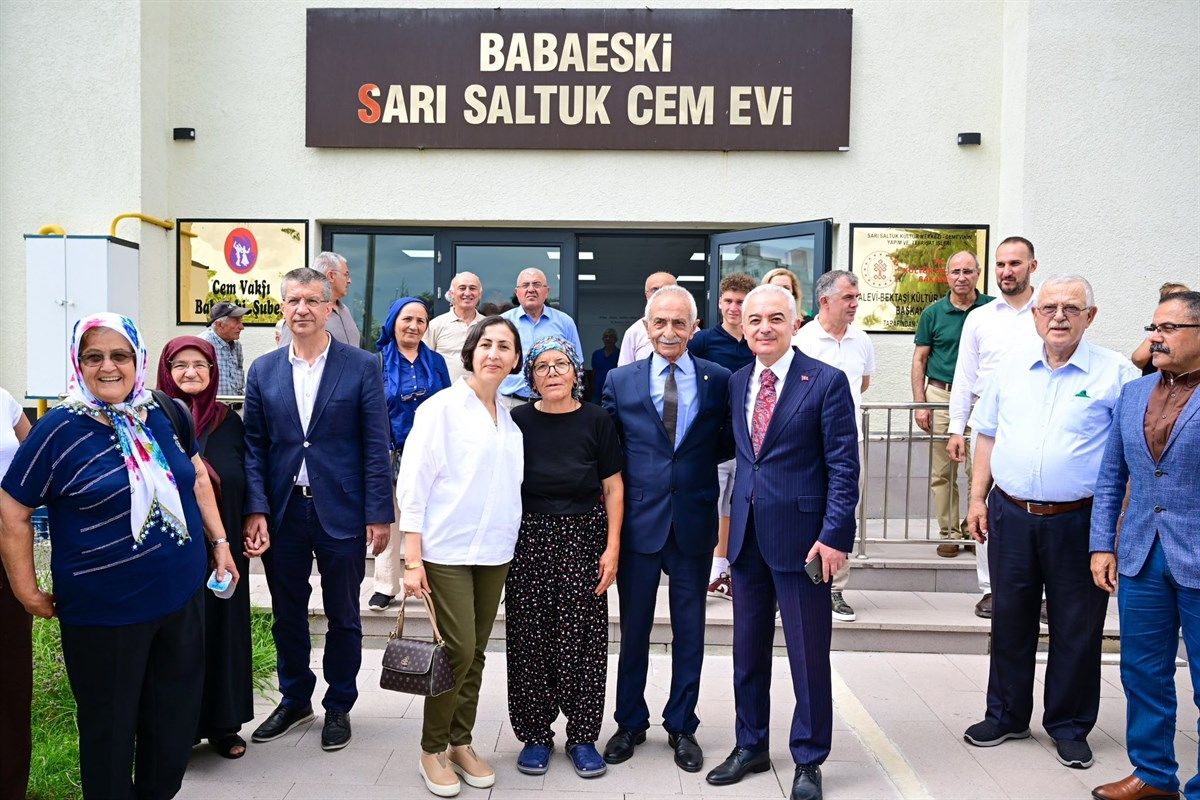 Muharrem ayı lokma programında bir araya geldiler