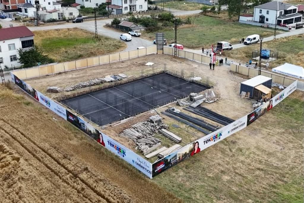 TEK Çocuk Yuvası Saray Gündüz Bakımevi’nin temeli atıldı