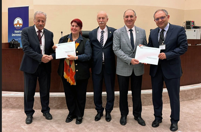 Trakya Üniversitesinde akreditasyon gururu