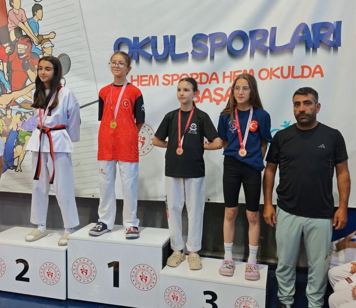 Kapaklı’nın tekvando gururu: 4 Sporcu Tekirdağ şampiyonu